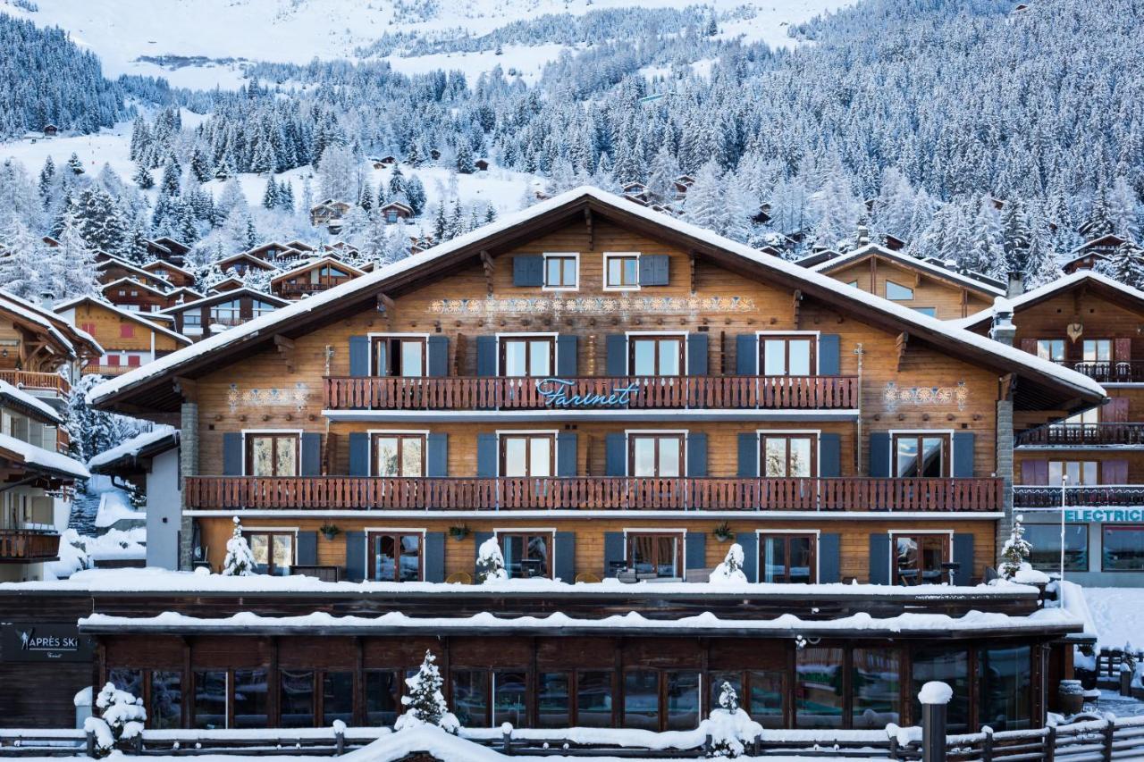 Hotel Farinet Verbier Buitenkant foto