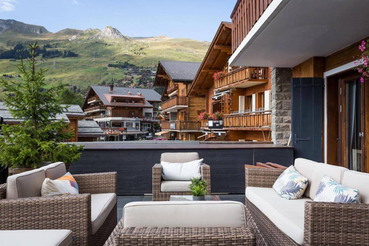 Hotel Farinet Verbier Buitenkant foto