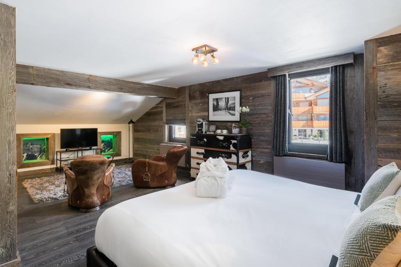 Hotel Farinet Verbier Buitenkant foto