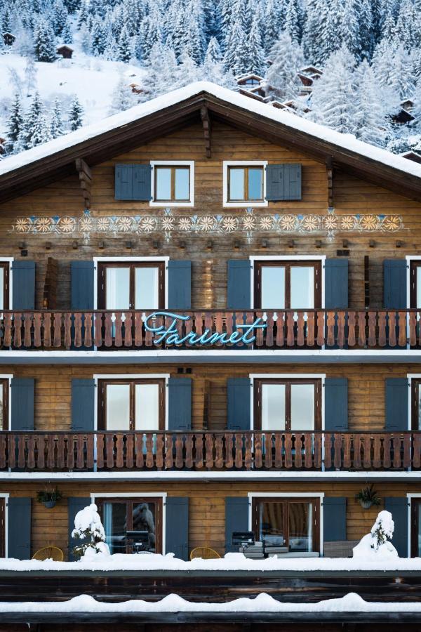 Hotel Farinet Verbier Buitenkant foto