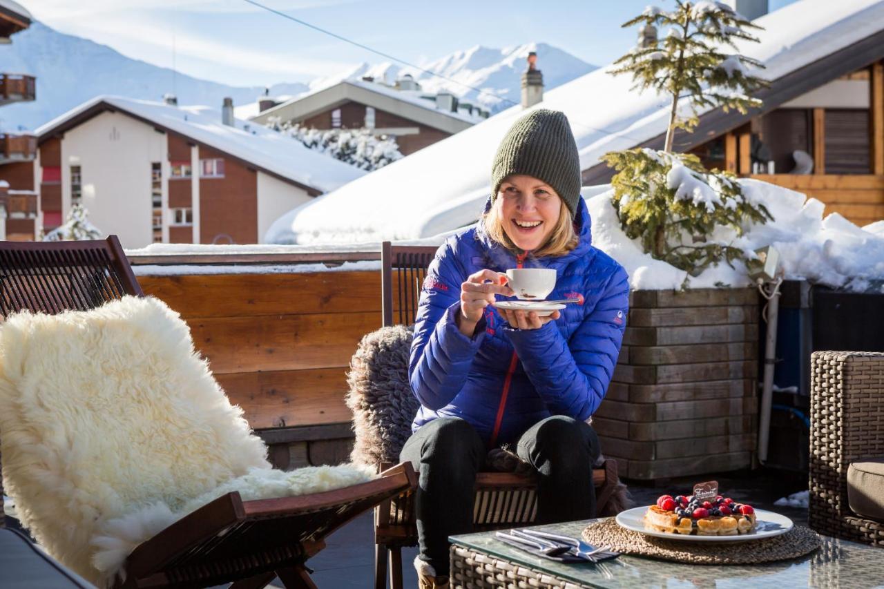 Hotel Farinet Verbier Buitenkant foto